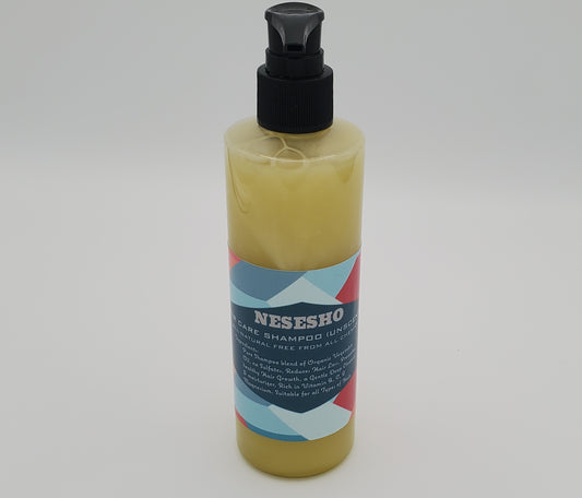 Pure Essence: Unscented All-Natural Shampoo, Chemical-Free Glam