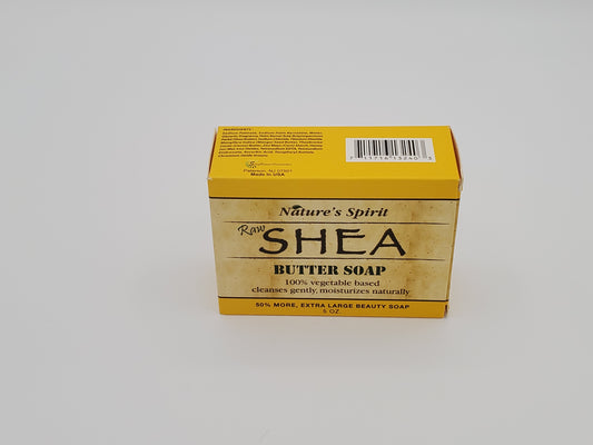 Shea Butter Elegance: Embrace Nature's Spirit with our 100% Vegetable-Based Raw Soap