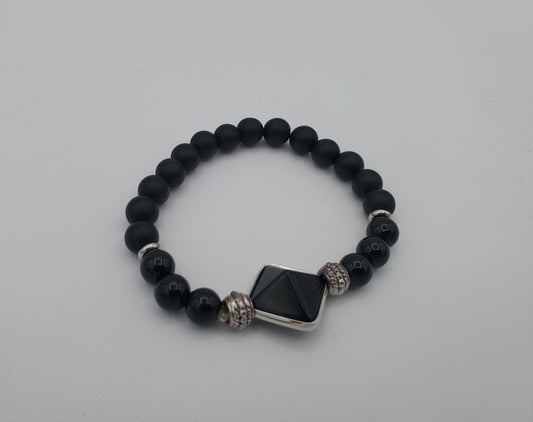 Lava Stone and Hematite Bracelet for a Fashionable and Unique Look