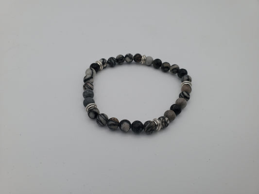 Explore the Fascination of Elegance in the Dark Grey Hematite Bracelet