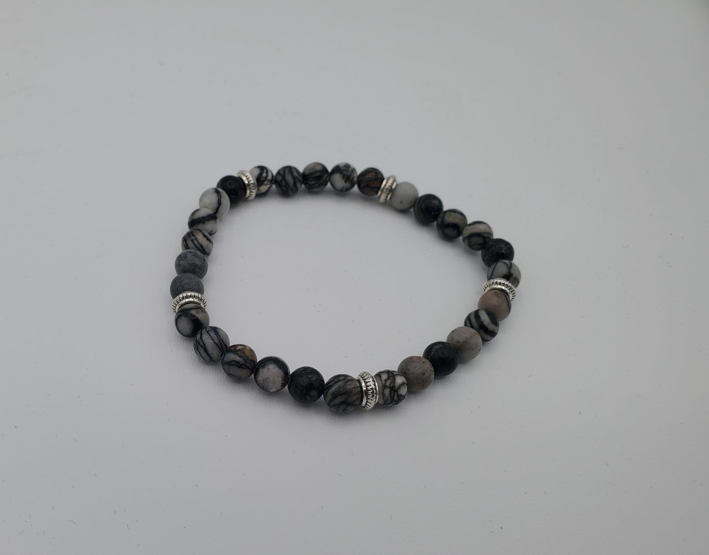 Explore the Fascination of Elegance in the Dark Grey Hematite Bracelet