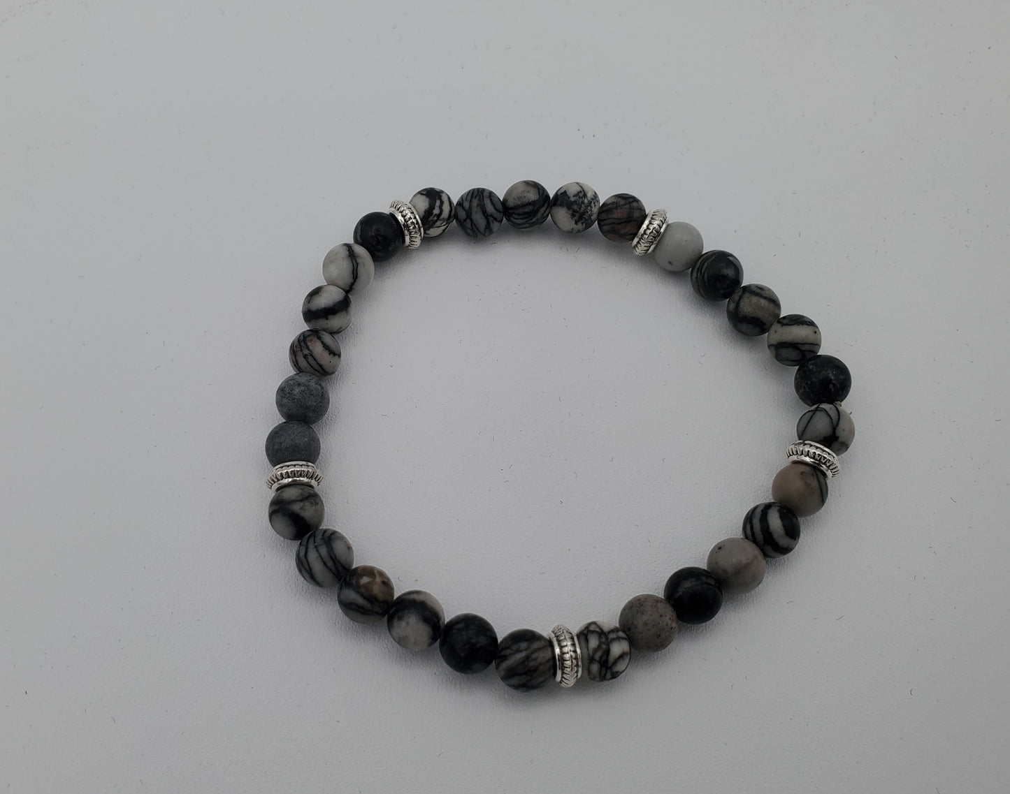 Explore the Fascination of Elegance in the Dark Grey Hematite Bracelet