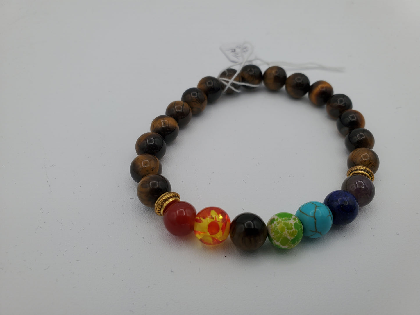 Elevate Your Energy and Balance with Tiger's Eye Chakra Healing Bracelet