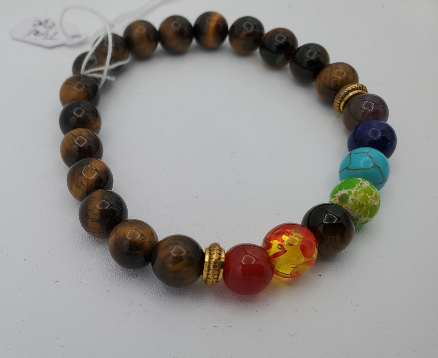 Elevate Your Energy and Balance with Tiger's Eye Chakra Healing Bracelet