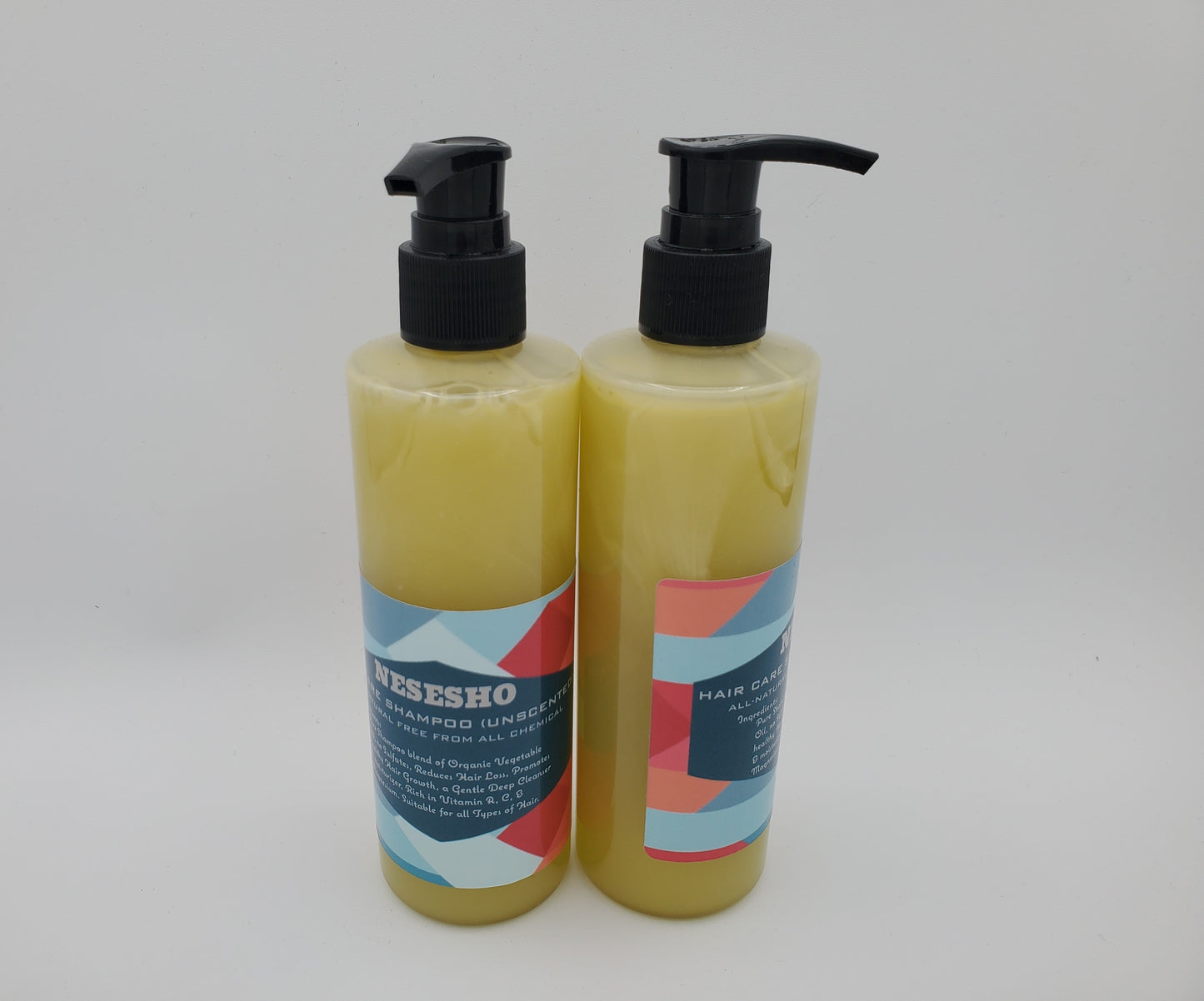 Pure Essence: Unscented All-Natural Shampoo, Chemical-Free Glam - Set