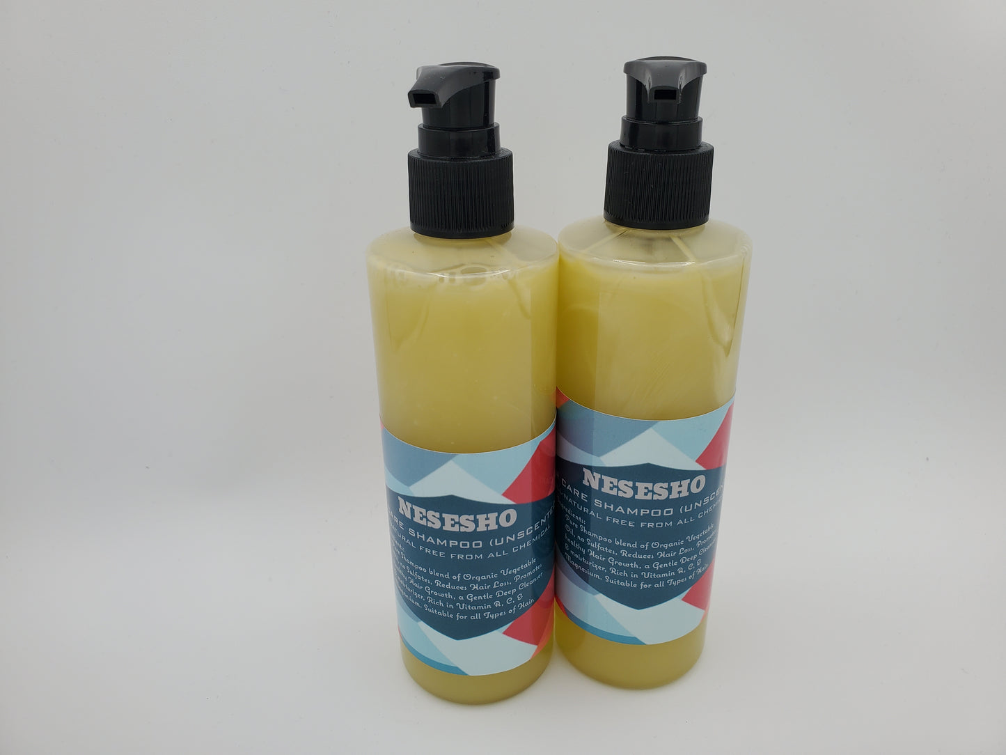 Pure Essence: Unscented All-Natural Shampoo, Chemical-Free Glam - Set