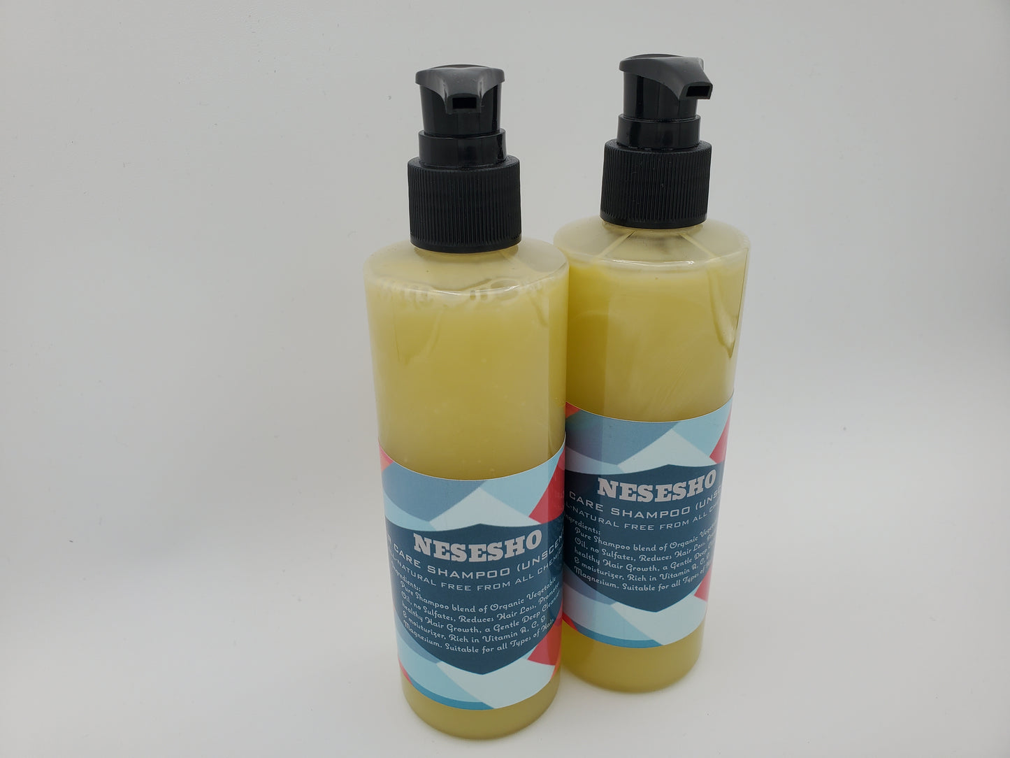 Pure Essence: Unscented All-Natural Shampoo, Chemical-Free Glam - Set