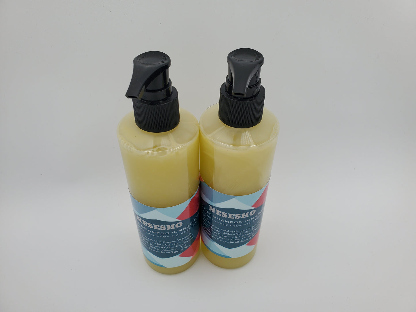 Pure Essence: Unscented All-Natural Shampoo, Chemical-Free Glam - Set