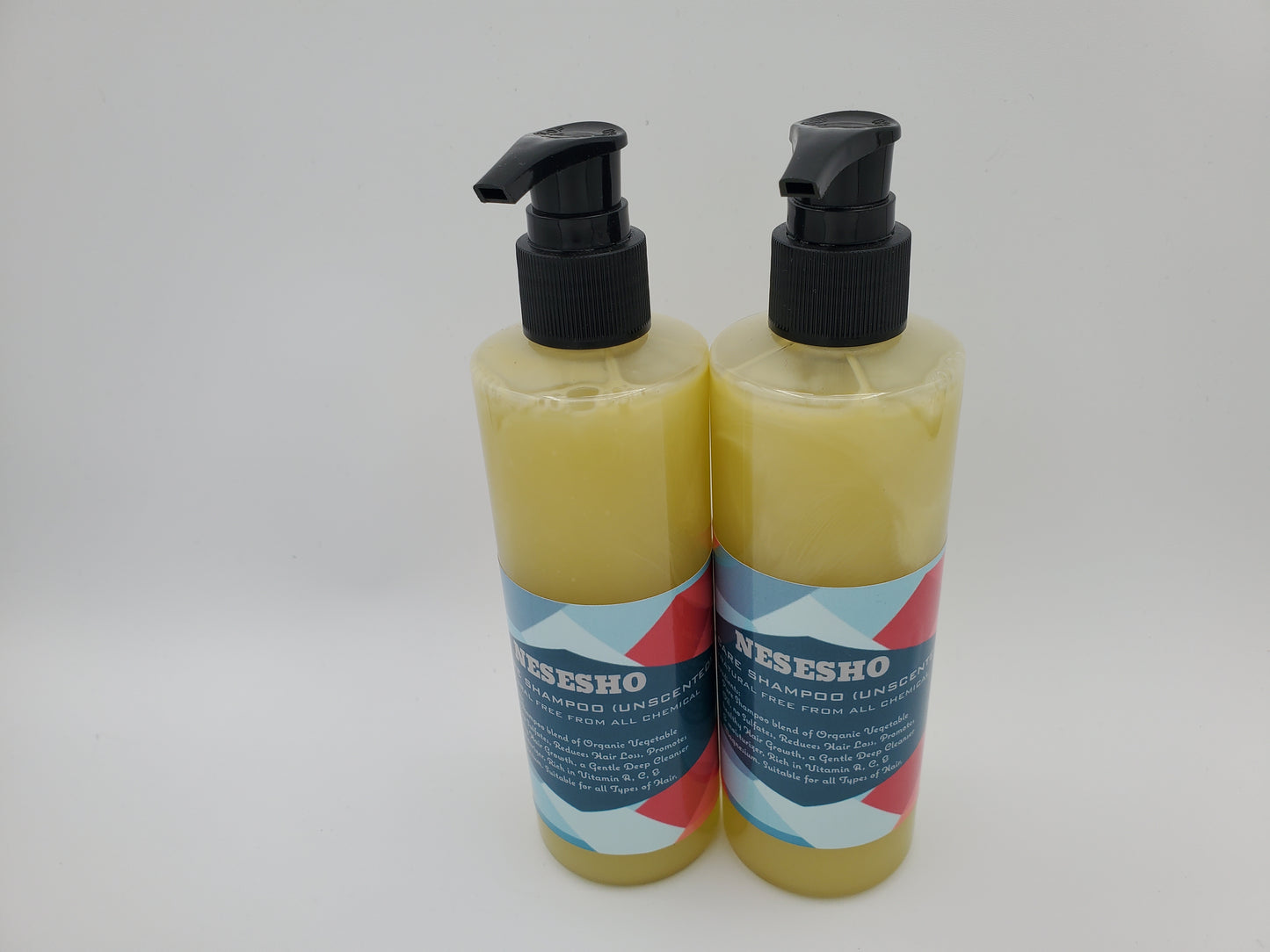 Pure Essence: Unscented All-Natural Shampoo, Chemical-Free Glam - Set