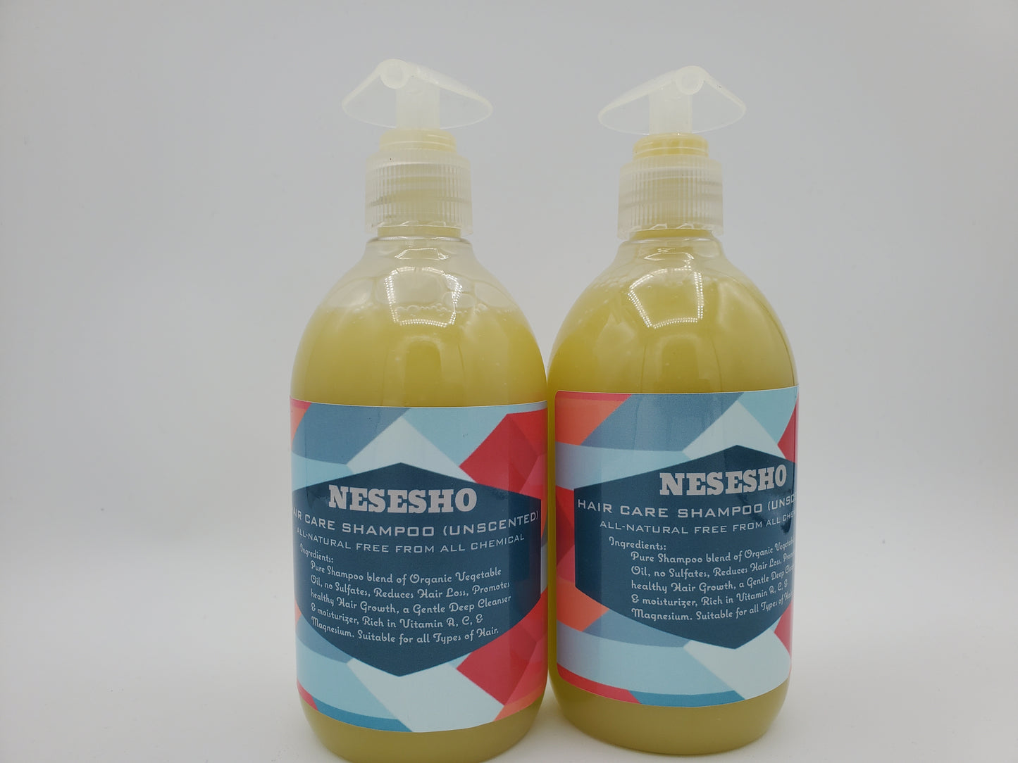 Pure Tresses: Elevate Your Hair Care Routine with our Chic Unscented All-Natural Shampoo - Set