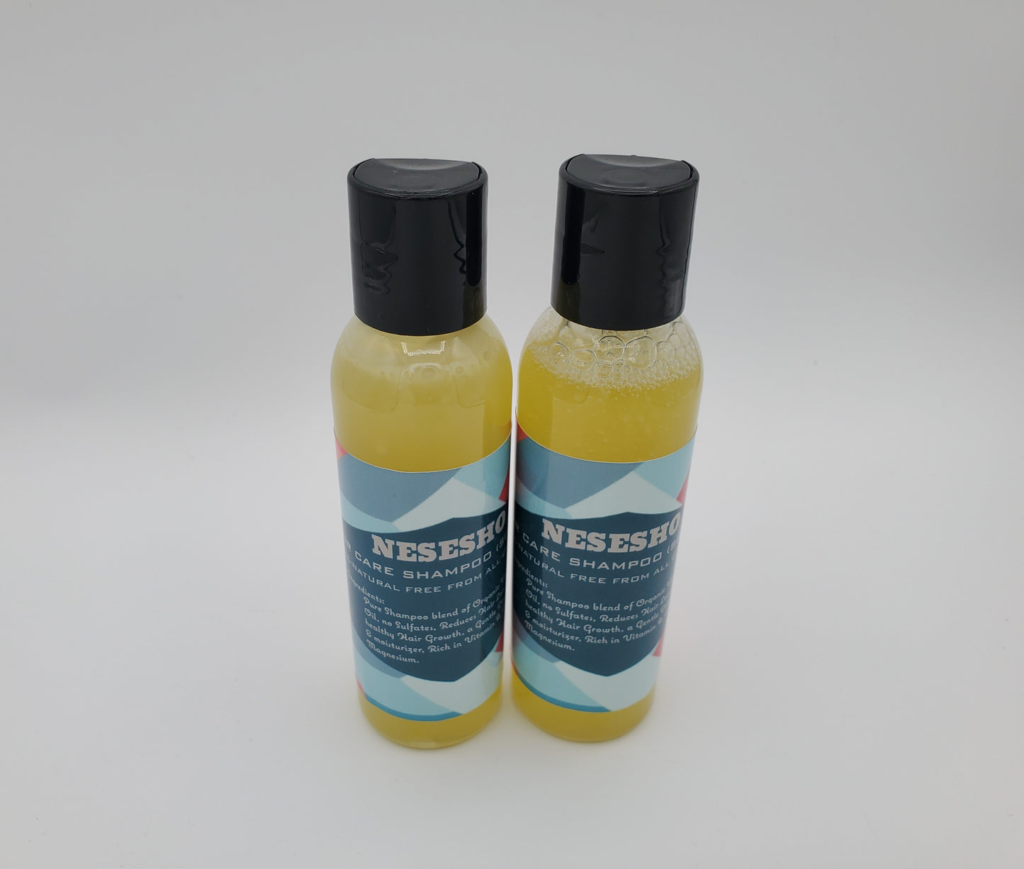 Aromatic Locks: Elevate Your Haircare with Scented All-Natural Shampoo, No Chemicals - 2 Bottles