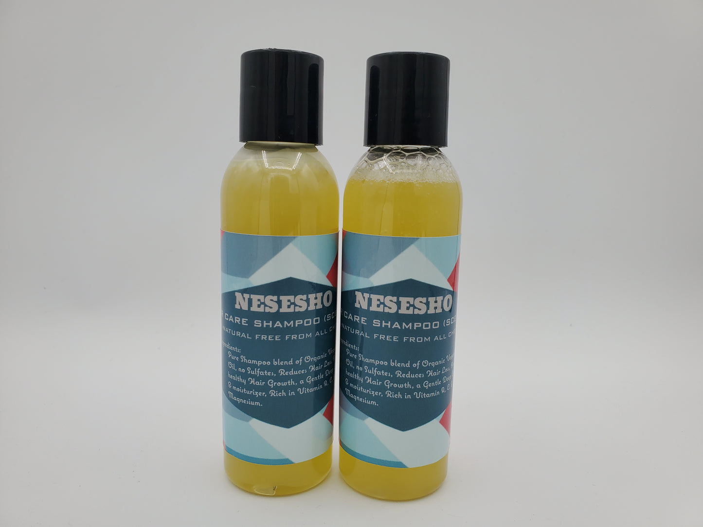 Aromatic Locks: Elevate Your Haircare with Scented All-Natural Shampoo, No Chemicals - 2 Bottles