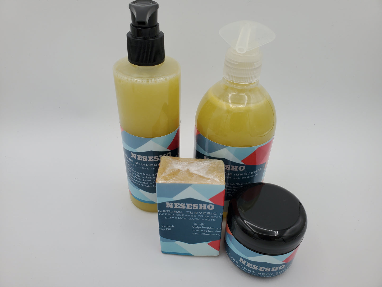 4-in-1 All Natural Hair and Body Care Set