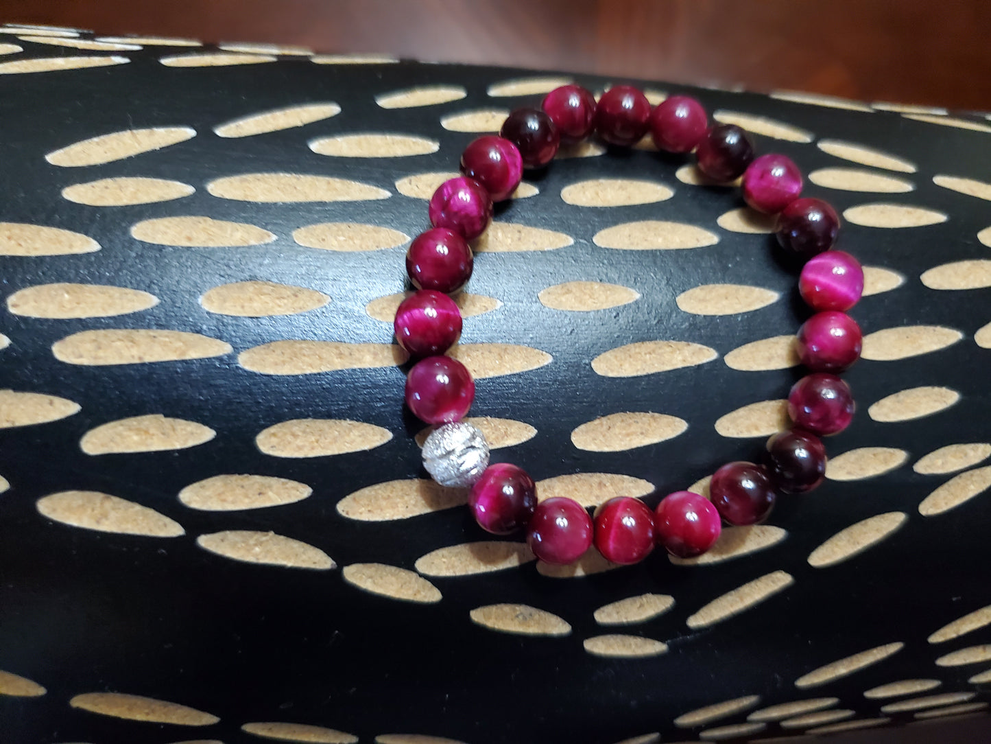 Red Tiger Eye Gemstone Bracelet