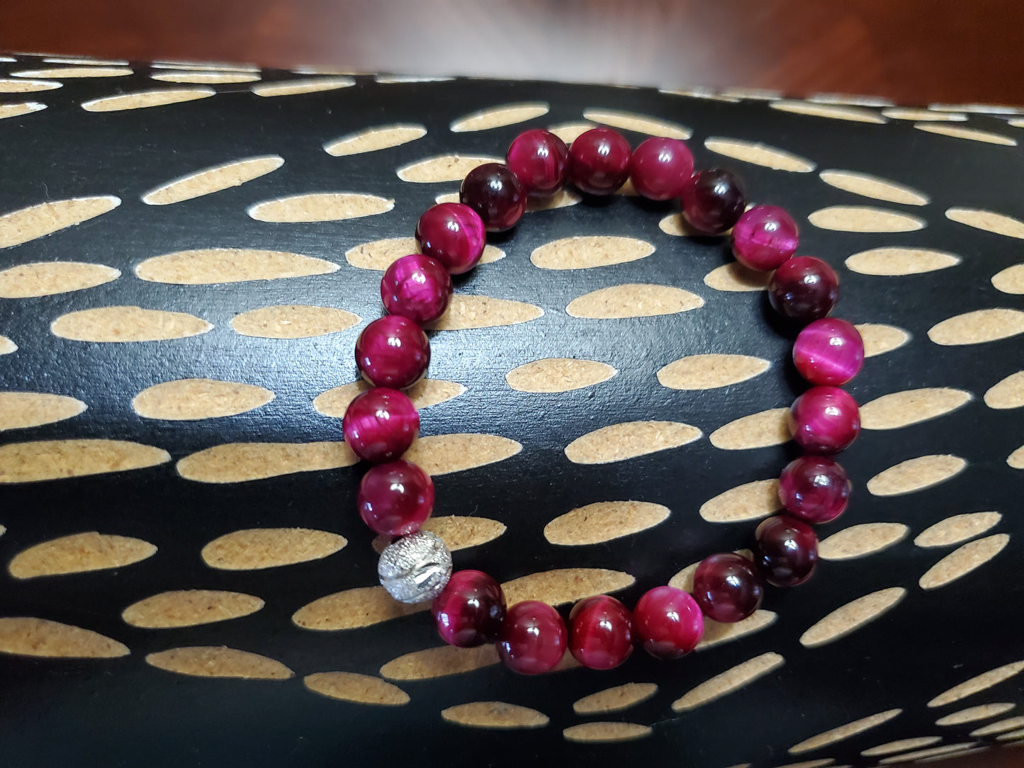 Red Tiger Eye Gemstone Bracelet