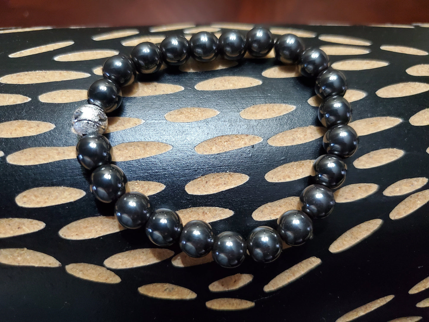 Hematite Bracelet with Silver