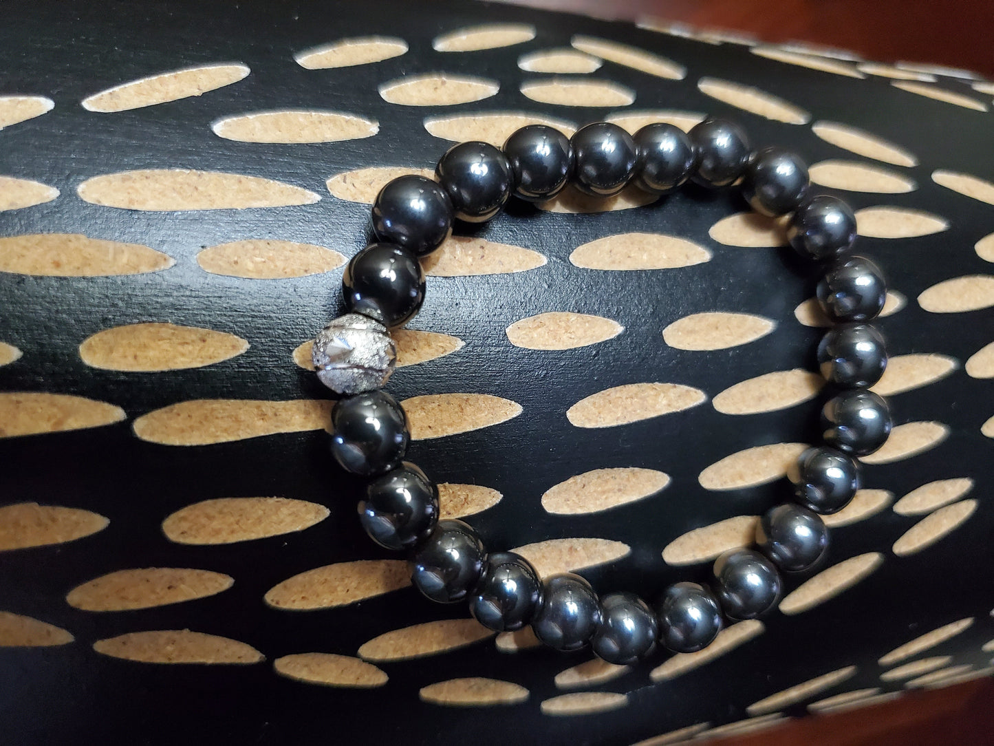 Hematite Bracelet with Silver